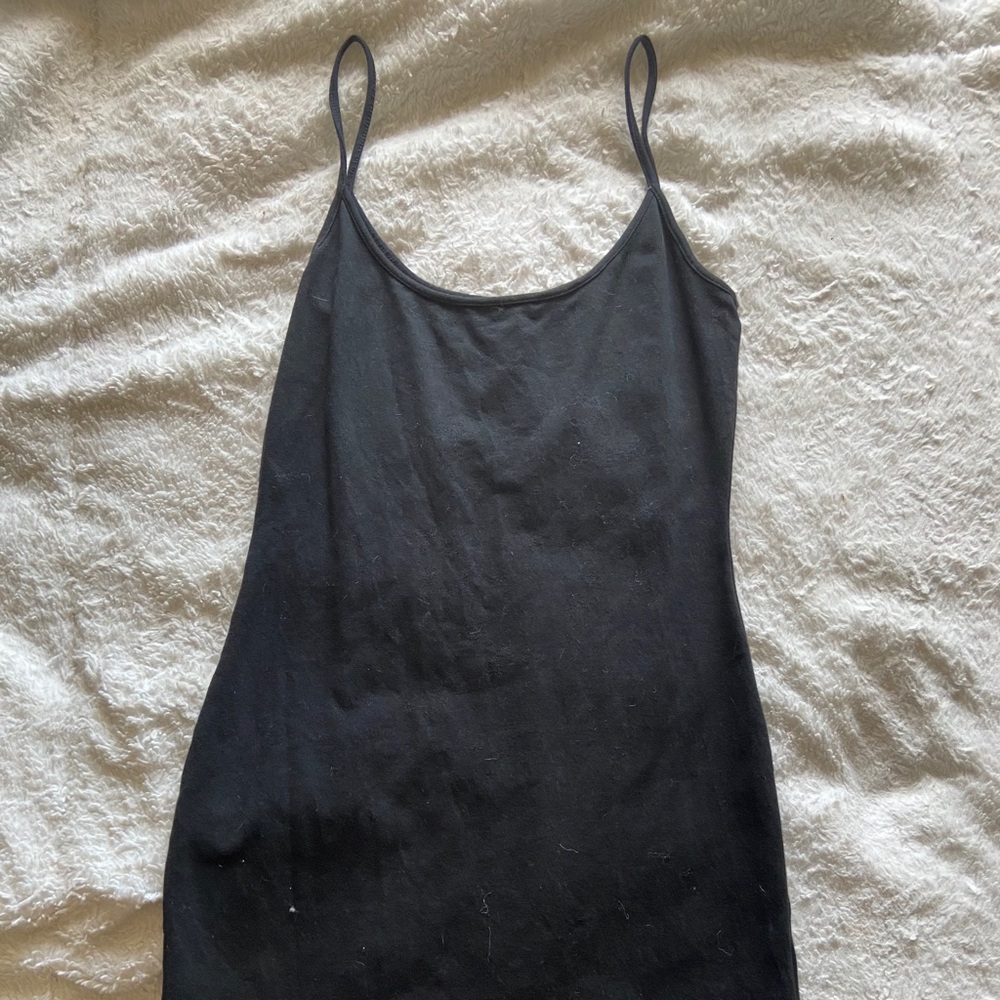 Scoop-Cut Cami Bodycon Dress